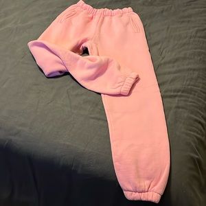 Jac Parker pink sweatpants